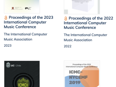 ICMC Proceedings